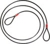 ABUS COBRA 12/180 SCHLAUFENSEIL black  