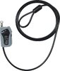 ABUS 205/200 BLACK COMBILOOP black  