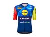 Santini Jersey Santini Trek Replica X-Small Blue/Yellow